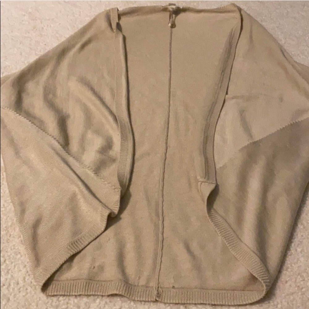 Peach sweater cardigan
